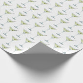 Martinis On White Geschenkpapier (Ecke)