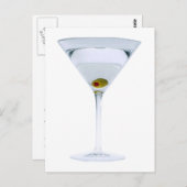 Martinis Postcard Postkarte (Vorne/Hinten)