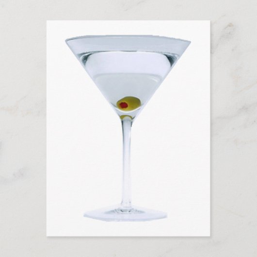 Martinis Postcard Postkarte (Vorderseite)