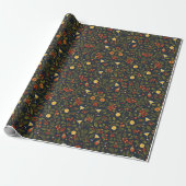 Martinis und Botanicals Holiday Wrapping Paper Geschenkpapier (Ungerollt)