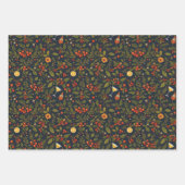 Martinis und Botanicals Weihnachtspapier Geschenkpapier Set (Vorderseite 3)
