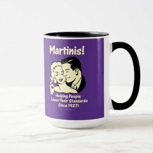 Martinis: Unterstützung für niedrigere Standards Tasse (Rechts)