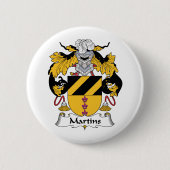 Martins Familienwappen Button (Vorderseite)