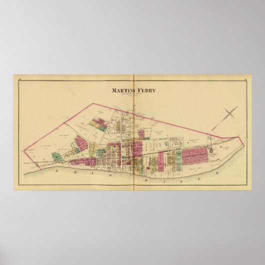 Martin's Ferry Poster (Vorne)