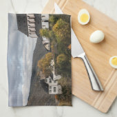Martinskirche Oberwesel Geschirrtuch (Viertel Falte)