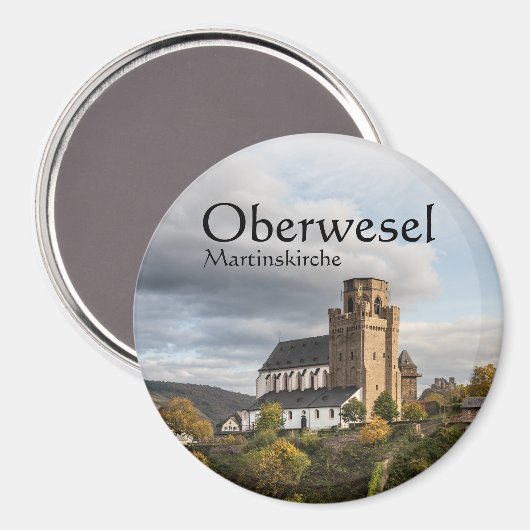 Martinskirche Oberwesel Magnet (Vorderseite/Rückseite)