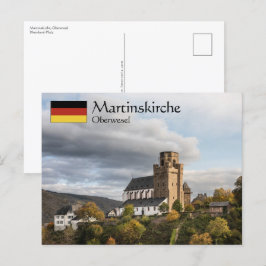 Martinskirche Oberwesel Postkarte