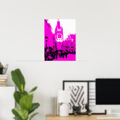 martinstor freiburg pink poster (Heimbüro)