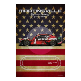 Martinsville Speedway Poster
