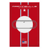 Martinsville Speedway Poster (Vorderseite)
