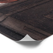 Martinus Rorbye View aus dem Fensterschmerz des Kü Poster (Ecke)