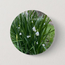 Mărțișor - Ghiocei Button