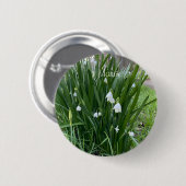 Mărțișor - Ghiocei Button (Vorne & Hinten)