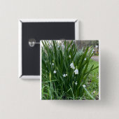 Mărțișor - Ghiocei Button (Vorne & Hinten)