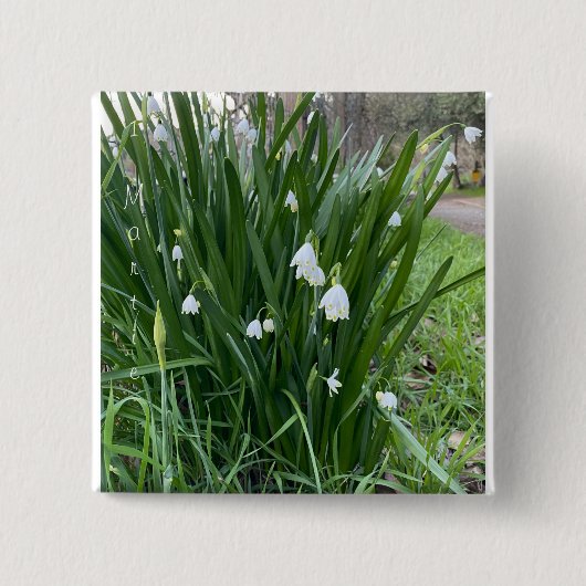 Mărțișor - Ghiocei Button (Vorderseite)