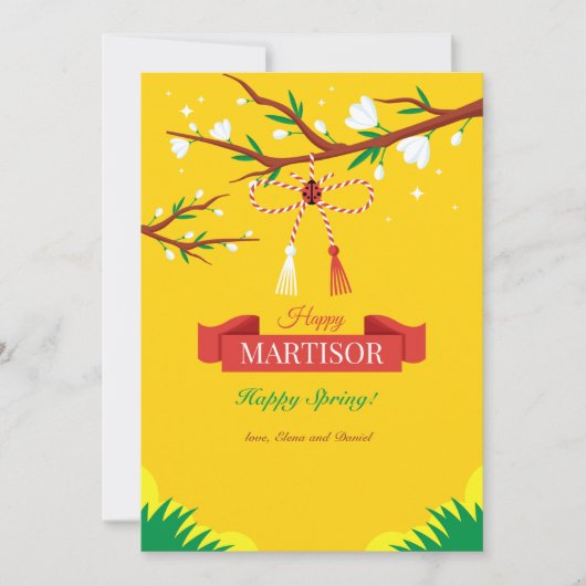 Martisor Greeting Card (Vorderseite)