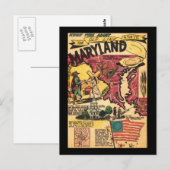 Martland Der alte Linienstaat Postkarte (Vorne/Hinten)