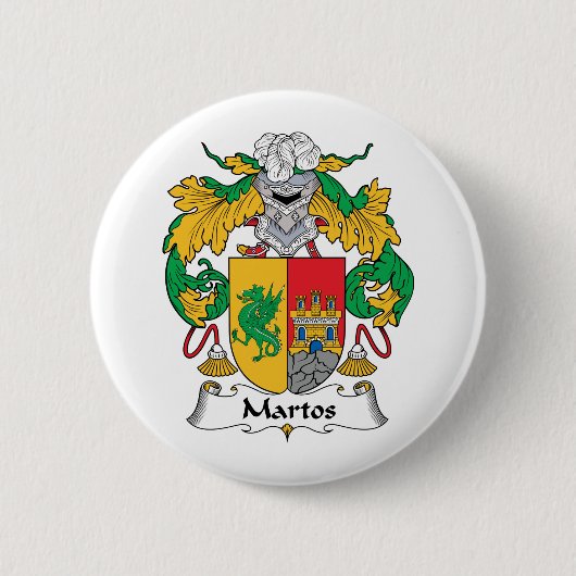 Martos-Familienwappen Button (Vorderseite)