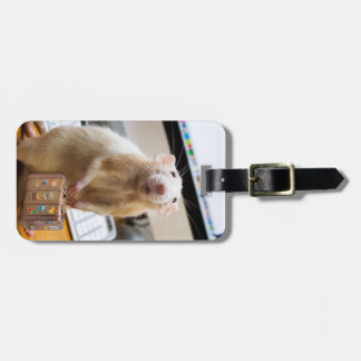 Marty Mouse Bereit für Reisen! (Gepäckmarke) Gepäckanhänger