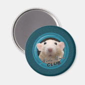 Marty Mouse Club Magnet (Vorderseite/Rückseite)
