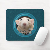Marty Mouse Club Mousepad mit Hintergrund (Mit Mouse)