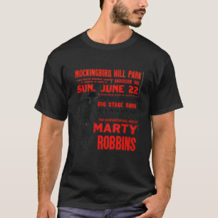 Marty Robbins Concert Poster T-Shirt