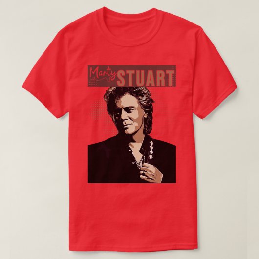 Marty Stuart T-Shirt (Design vorne)