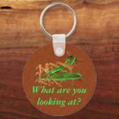 Marty the Praying Mantis Schlüsselanhänger (Vorderseite)