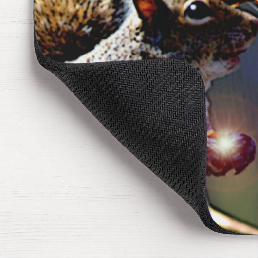 Marty und Heiliger Franziskus Mousepad (Ecke)