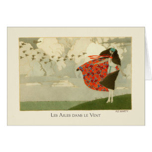 Marty Vintag Fashion Wings in Wind