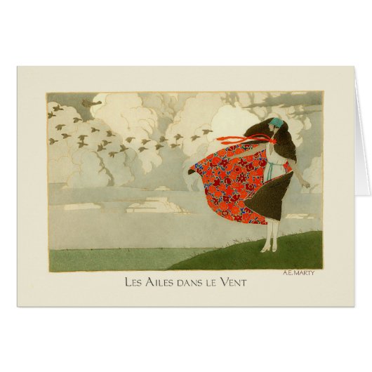 Marty Vintag Fashion Wings in Wind (Vorderseite (Horizontal))