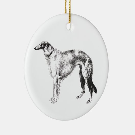 Martynow Borzoi Ornament (Rechts)