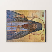 Martyr Juvenaly von Alaska Orthodox Christlich Ico Puzzle (Horizontal)