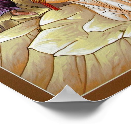 Martyrdom Saint Stephen Poster (Ecke)