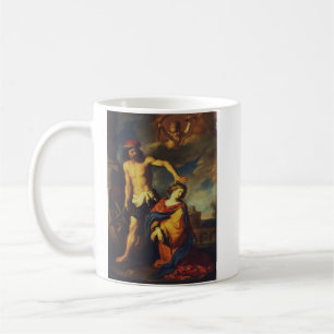 Märtyrertod der heiligen Katharina Sakrale Kunstsa Kaffeetasse