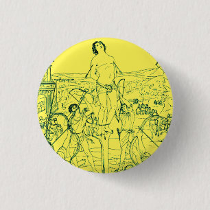 Märtyrertod St. Sebastian Button