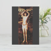 Märtyrertod St. Sebastian Einladung (Stehend Vorderseite)