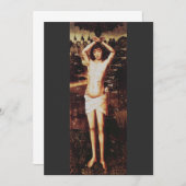Märtyrertod St. Sebastian Einladung (Vorne/Hinten)