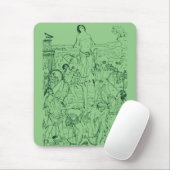 Märtyrertod St. Sebastian Mousepad (Mit Mouse)