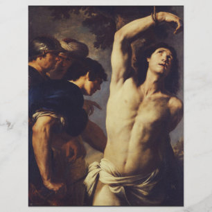 Märtyrertod St. Sebastian von Andrea Vaccaro Flyer
