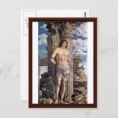 Märtyrertod von Saint Sebastian von Andrea Mantegn Postkarte (Vorne/Hinten)