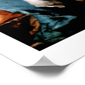 Märtyrertod von St. Agatha Poster (Ecke)