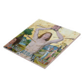 Märtyrertod von St. Sebastian (M 013) Fliese (Seite)