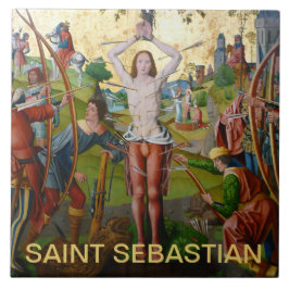 Märtyrertod von St. Sebastian (M 013) Fliese