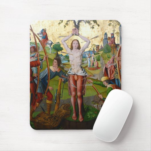 Märtyrertod von St. Sebastian (M 013) Mousepad (Mit Mouse)