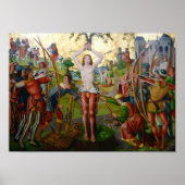 Märtyrertod von St. Sebastian (M 013) Poster (Vorne)