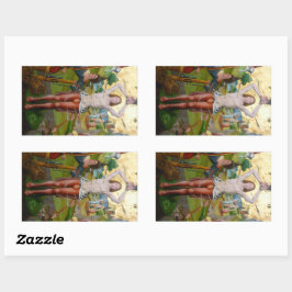 Märtyrertod von St. Sebastian (M 013) Rechteckiger Aufkleber