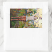 Märtyrertod von St. Sebastian (M 013) Rechteckiger Aufkleber (Tasche)