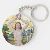 Märtyrertod von St. Sebastian (M 013) Schlüsselanhänger (Rückseite)