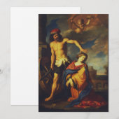 Martyrium der Heiligen Catherine Feiertagskarte (Vorne/Hinten)